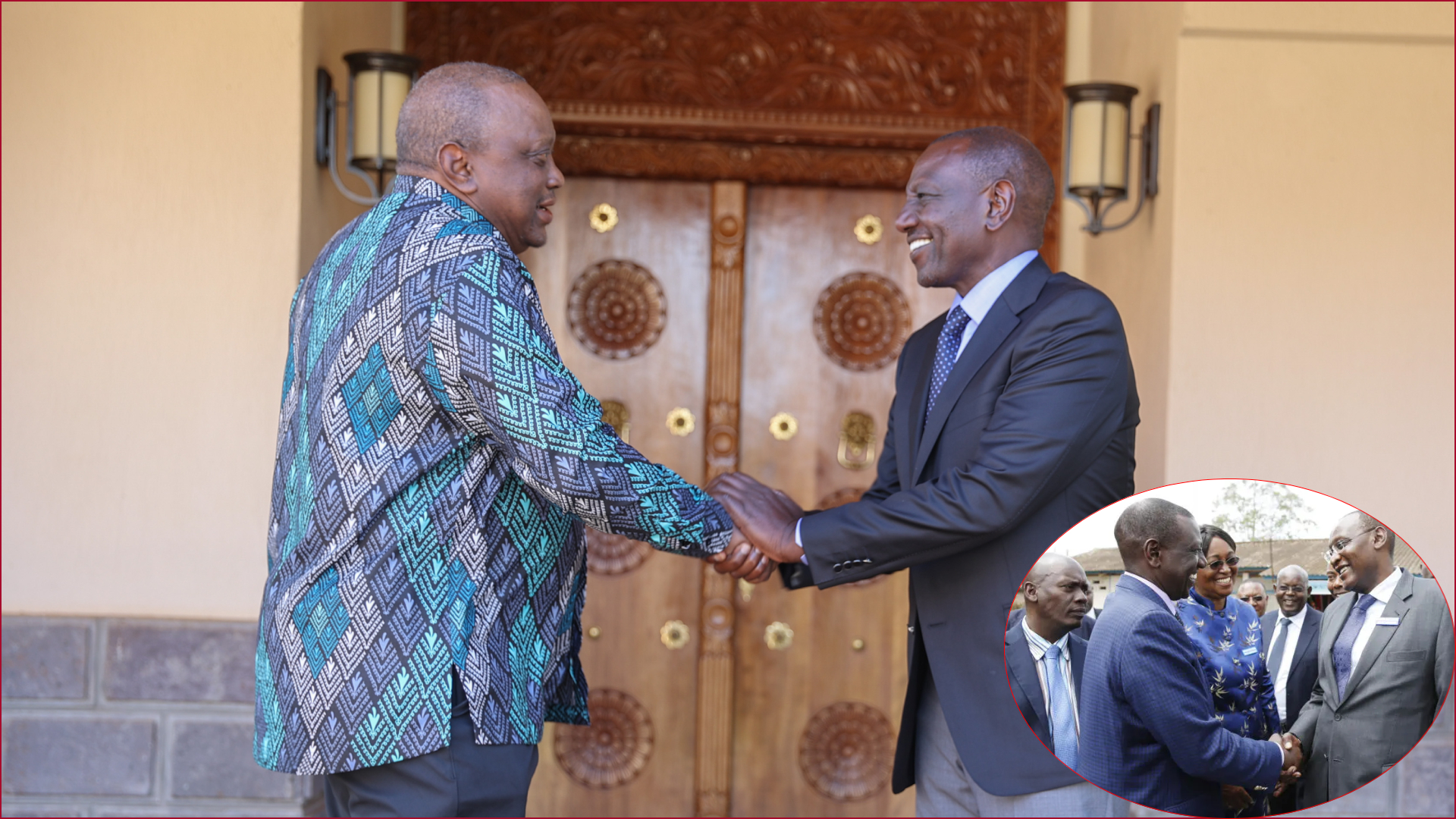 President William Ruto recently called on his predecessor, Uhuru Kenyatta, at the latter's native home.